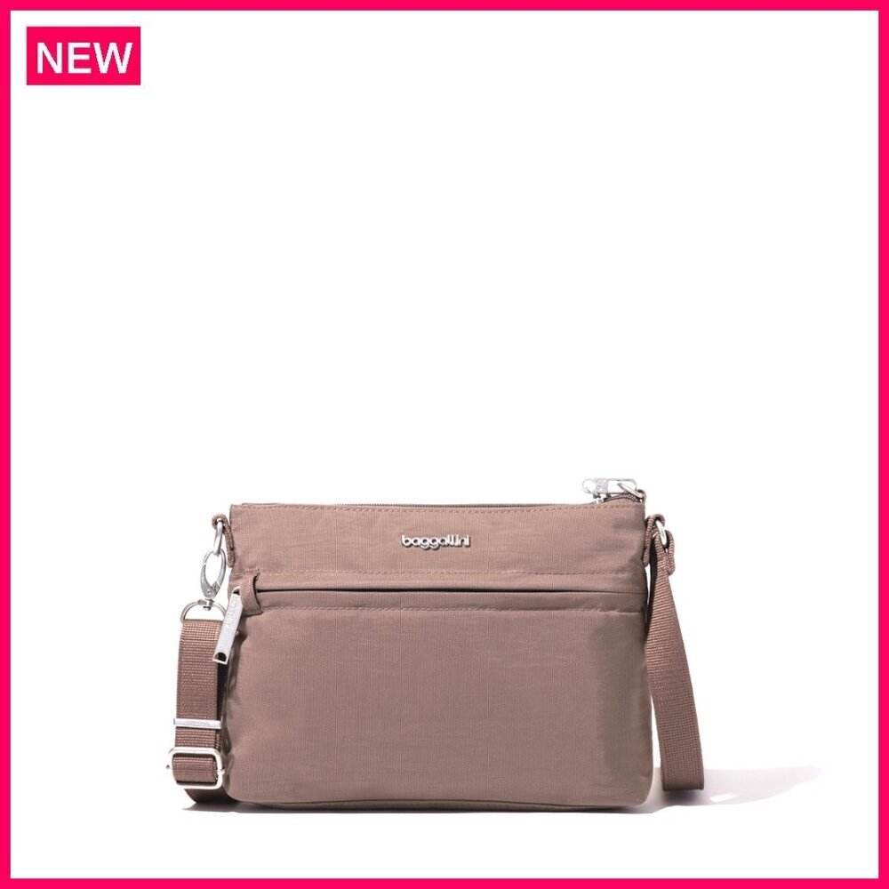 Anti-Theft Crossbody Bag with RFID Protection, Slash-Resistant, Lightweight